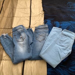 3 SKINNY JEANS- SIZE 3